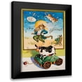 thumbnail image 1 of Koenig, Judy 17x24 Black Modern Framed Museum Art Print Titled - Hey Diddle Diddle, 1 of 5