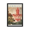 thumbnail image 1 of Koenigsberg, Germany, 1934. Framed Vintage Travel Poster, 1 of 1