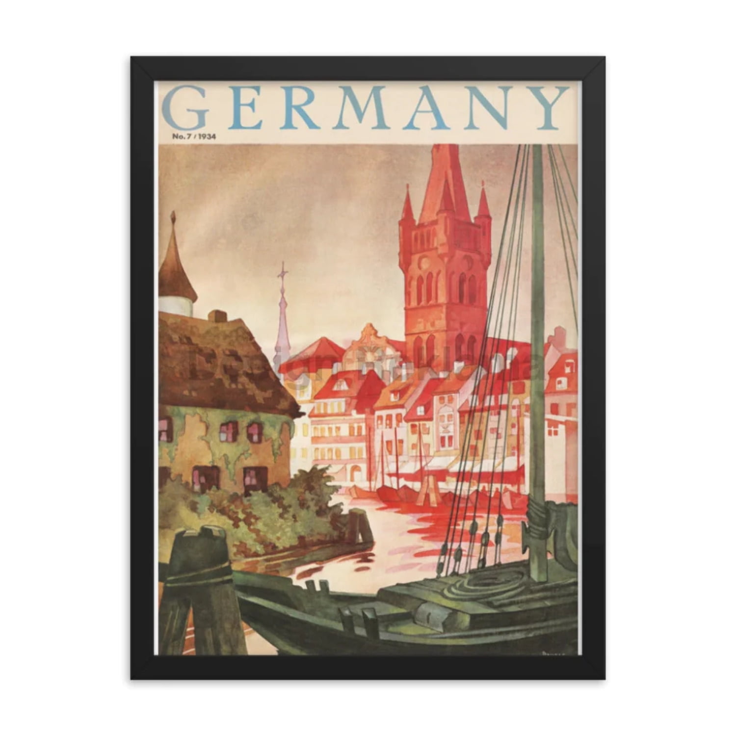 EXPOSITION ST LOUIS 1904 Rznh-POSTER HQ 50x70cm d1 AFFICHE VINTAGE