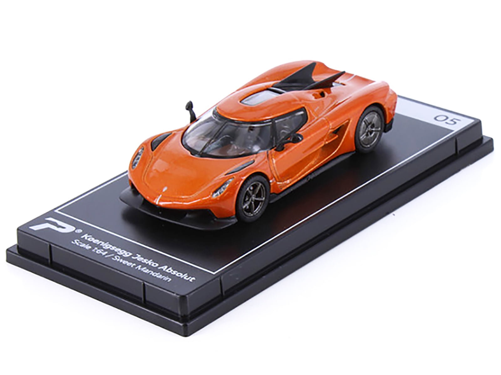 DieCast Koenigsegg Jesko Absolut Sweet Mandarin Orange Metallic