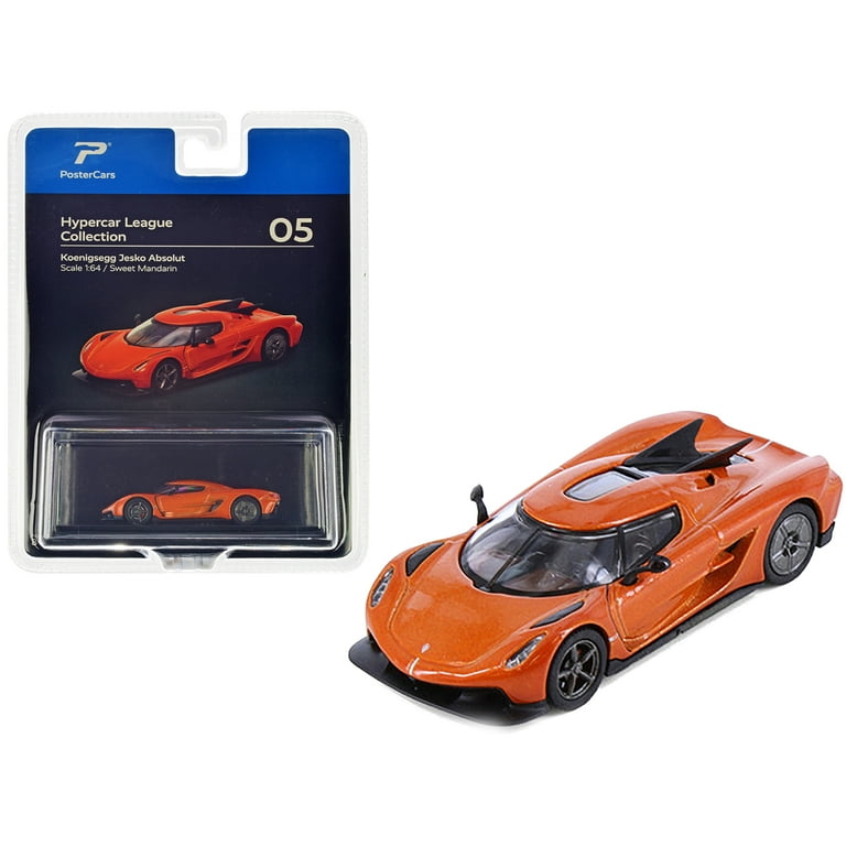 Koenigsegg Jesko Absolut Sweet Mandarin Orange Metallic 