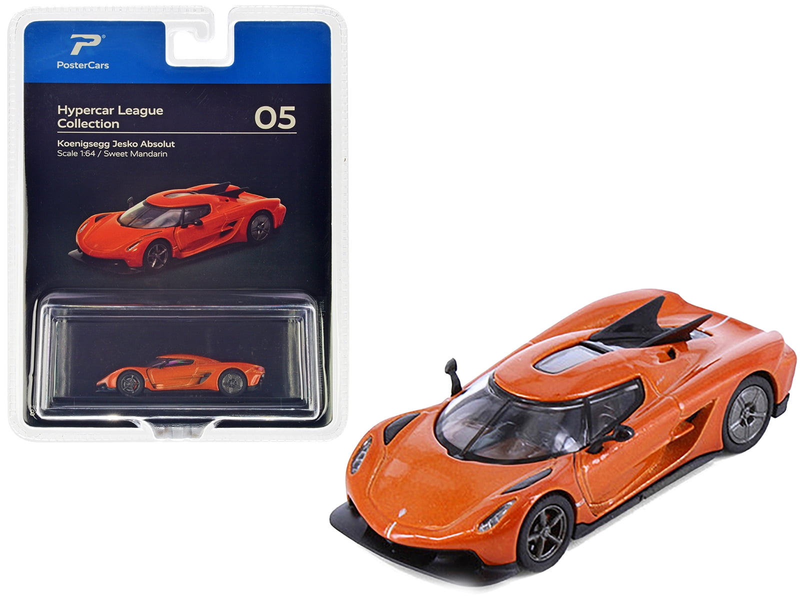 Koenigsegg Jesko Absolut Sweet Mandarin Orange Metallic 