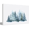 thumbnail image 1 of Koesnbre Christmas Winter Forest Wall Art Prints,Landscape Snow Wall Prints,Christmas Canvas Wall Art,Room Decor for Farmhouse Living Room Bedroom Kitchen 14×11 Inch, 1 of 1