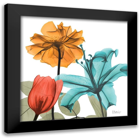 Koetsier, Albert 12x12 Black Modern Framed Museum Art Print Titled - Inspired Bunch 3