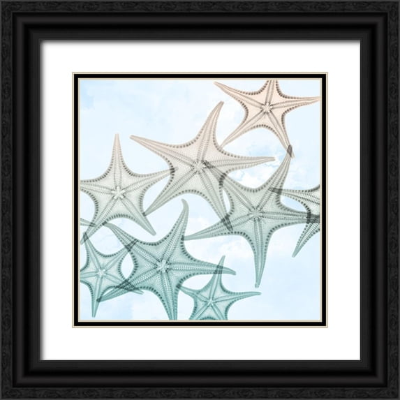 Koetsier, Albert 12x12 Black Ornate Wood Framed with Double Matting Museum Art Print Titled - Spring Flow 2