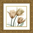 thumbnail image 1 of Koetsier, Albert 12x12 Gold Ornate Wood Framed with Double Matting Museum Art Print Titled - Autumn Tulips 1, 1 of 4