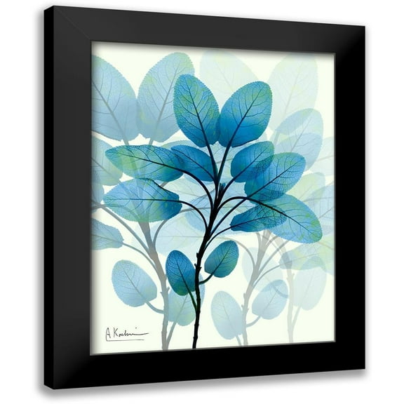 Koetsier, Albert 12x14 Black Modern Framed Museum Art Print Titled - Focused Azure 1