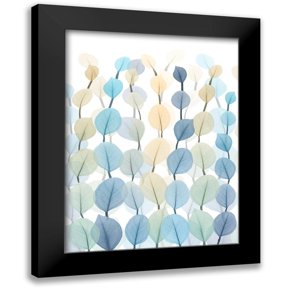 Koetsier, Albert 12x14 Black Modern Framed Museum Art Print Titled - Lantern Forest 2