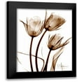 thumbnail image 1 of Koetsier, Albert 12x14 Black Modern Framed Museum Art Print Titled - Tulip Arrangement in Brown, 1 of 5