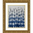 thumbnail image 1 of Koetsier, Albert 12x14 Gold Ornate Wood Framed with Double Matting Museum Art Print Titled - Sapphire Forest 2, 1 of 4