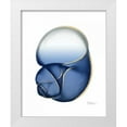 thumbnail image 1 of Koetsier, Albert 12x14 White Modern Wood Framed Museum Art Print Titled - Shimmering Indigo Snail 1, 1 of 4
