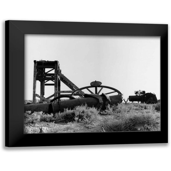 Koetsier, Albert 14x12 Black Modern Framed Museum Art Print Titled - Bodi Mining 1