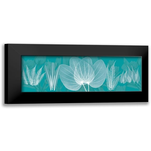 Koetsier, Albert 14x7 Black Modern Framed Museum Art Print Titled - Teal