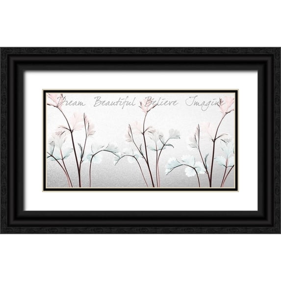 Koetsier, Albert 14x9 Black Ornate Wood Framed with Double Matting Museum Art Print Titled - Neutral Passion