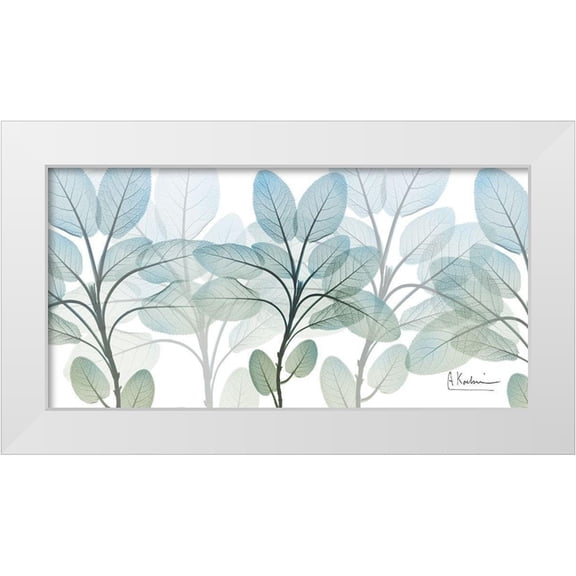 Koetsier, Albert 14x9 White Modern Wood Framed Museum Art Print Titled - Resilient Blooms 1