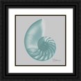 thumbnail image 1 of Koetsier, Albert 15x15 Black Ornate Wood Framed with Double Matting Museum Art Print Titled - Aquifer Sea Shell, 1 of 4