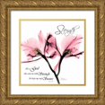 thumbnail image 1 of Koetsier, Albert 15x15 Gold Ornate Wood Framed with Double Matting Museum Art Print Titled - Orchid Strength, 1 of 4