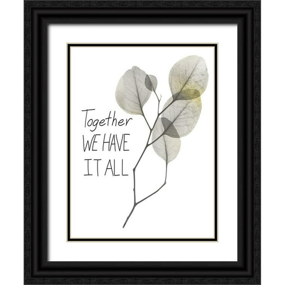Koetsier, Albert 15x18 Black Ornate Wood Framed with Double Matting Museum Art Print Titled - All Together 1