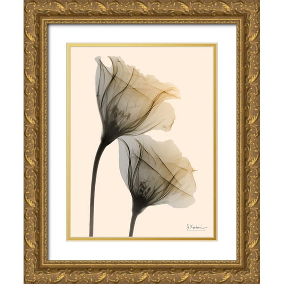 Koetsier, Albert 15x18 Gold Ornate Wood Framed with Double Matting Museum Art Print Titled - Neutral Lovers 1