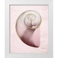 thumbnail image 1 of Koetsier, Albert 15x18 White Modern Wood Framed Museum Art Print Titled - Marble Blush Snail 2, 1 of 4