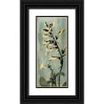 thumbnail image 1 of Koetsier, Albert 16x32 Black Ornate Wood Framed with Double Matting Museum Art Print Titled - Golden Foxglove, 1 of 4