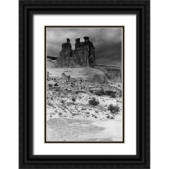 Koetsier, Albert 17x24 Black Ornate Wood Framed with Double Matting Museum Art Print Titled - Majestic Beings 2