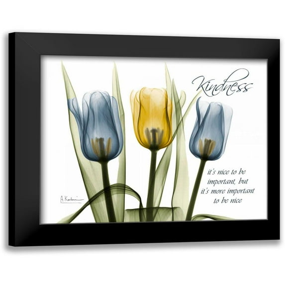 Koetsier, Albert 18x15 Black Modern Framed Museum Art Print Titled - Tulip - Kindness