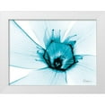 thumbnail image 1 of Koetsier, Albert 18x15 White Modern Wood Framed Museum Art Print Titled - Aqua Oleander, 1 of 4