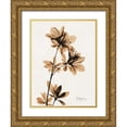 thumbnail image 1 of Koetsier, Albert 19x24 Gold Ornate Wood Framed with Double Matting Museum Art Print Titled - Aged Azalea, 1 of 4