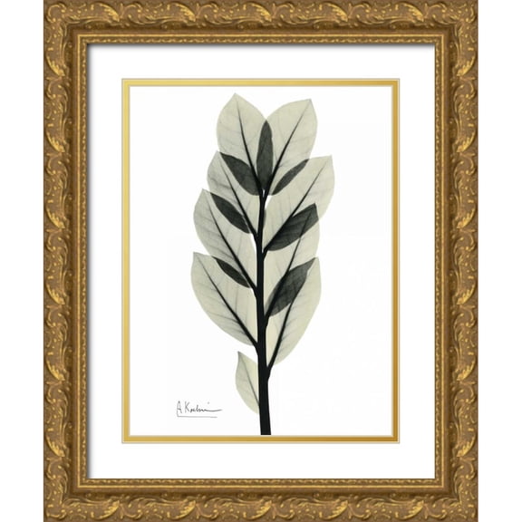 Koetsier, Albert 19x24 Gold Ornate Wood Framed with Double Matting Museum Art Print Titled - Zan Zibar Gem