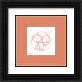 thumbnail image 1 of Koetsier, Albert 20x20 Black Ornate Wood Framed with Double Matting Museum Art Print Titled - Snails Peach Matte, 1 of 4