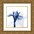 thumbnail image 1 of Koetsier, Albert 20x20 Gold Ornate Wood Framed with Double Matting Museum Art Print Titled - Indigo Infused Iris, 1 of 4