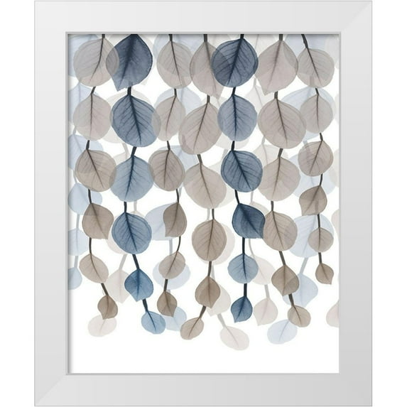 Koetsier, Albert 20x24 White Modern Wood Framed Museum Art Print Titled - Natural Lantern Cascade 2