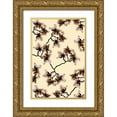 thumbnail image 1 of Koetsier, Albert 23x32 Gold Ornate Wood Framed with Double Matting Museum Art Print Titled - Peeking Foliage 1, 1 of 4