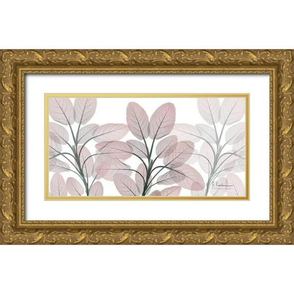 Koetsier, Albert 24x14 Gold Ornate Wood Framed with Double Matting Museum Art Print Titled - Furious Beauty