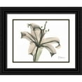 thumbnail image 1 of Koetsier, Albert 24x19 Black Ornate Wood Framed with Double Matting Museum Art Print Titled - Lily in Pink, 1 of 4