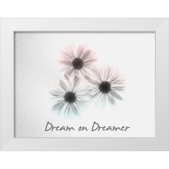 Koetsier, Albert 24x19 White Modern Wood Framed Museum Art Print Titled - Dream on Dreamer Margarithe