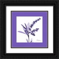 thumbnail image 1 of Koetsier, Albert 26x26 Black Ornate Wood Framed with Double Matting Museum Art Print Titled - Lily Of The Valley Bordered, 1 of 4