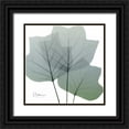 thumbnail image 1 of Koetsier, Albert 26x26 Black Ornate Wood Framed with Double Matting Museum Art Print Titled - Rainy Tulip Tree, 1 of 4