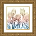 thumbnail image 1 of Koetsier, Albert 26x26 Gold Ornate Wood Framed with Double Matting Museum Art Print Titled - Magical Garden View, 1 of 4