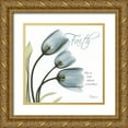 thumbnail image 1 of Koetsier, Albert 26x26 Gold Ornate Wood Framed with Double Matting Museum Art Print Titled - Tulips Faith, 1 of 4