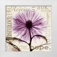 thumbnail image 1 of Koetsier, Albert 26x26 White Modern Wood Framed Museum Art Print Titled - Rejoice - Violet Chrysanthemum, 1 of 4