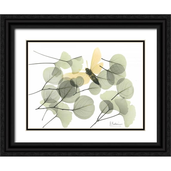 Koetsier, Albert 32x25 Black Ornate Wood Framed with Double Matting Museum Art Print Titled - Explosion of Spring_L245