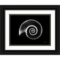 thumbnail image 1 of Koetsier, Albert 32x25 Black Ornate Wood Framed with Double Matting Museum Art Print Titled - Ramshorn Snail Shell, 1 of 4