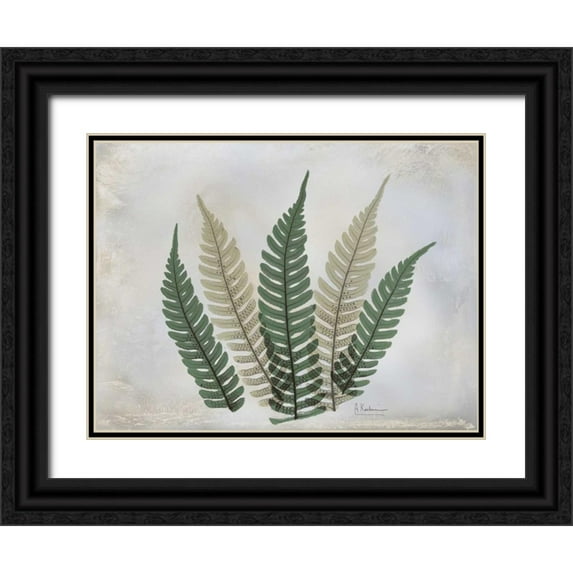 Koetsier, Albert 32x25 Black Ornate Wood Framed with Double Matting Museum Art Print Titled - The Grays 4