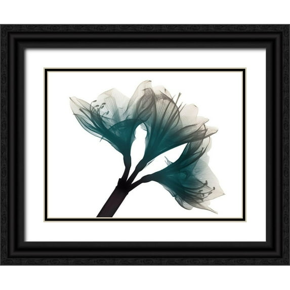 Koetsier, Albert 32x25 Black Ornate Wood Framed with Double Matting Museum Art Print Titled - Urban Twins