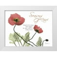 thumbnail image 1 of Koetsier, Albert 32x25 White Modern Wood Framed Museum Art Print Titled - Iceland Poppies Seasons, 1 of 4