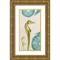 thumbnail image 1 of Koetsier, Albert 9x14 Gold Ornate Wood Framed with Double Matting Museum Art Print Titled - under The Sea 4, 1 of 4