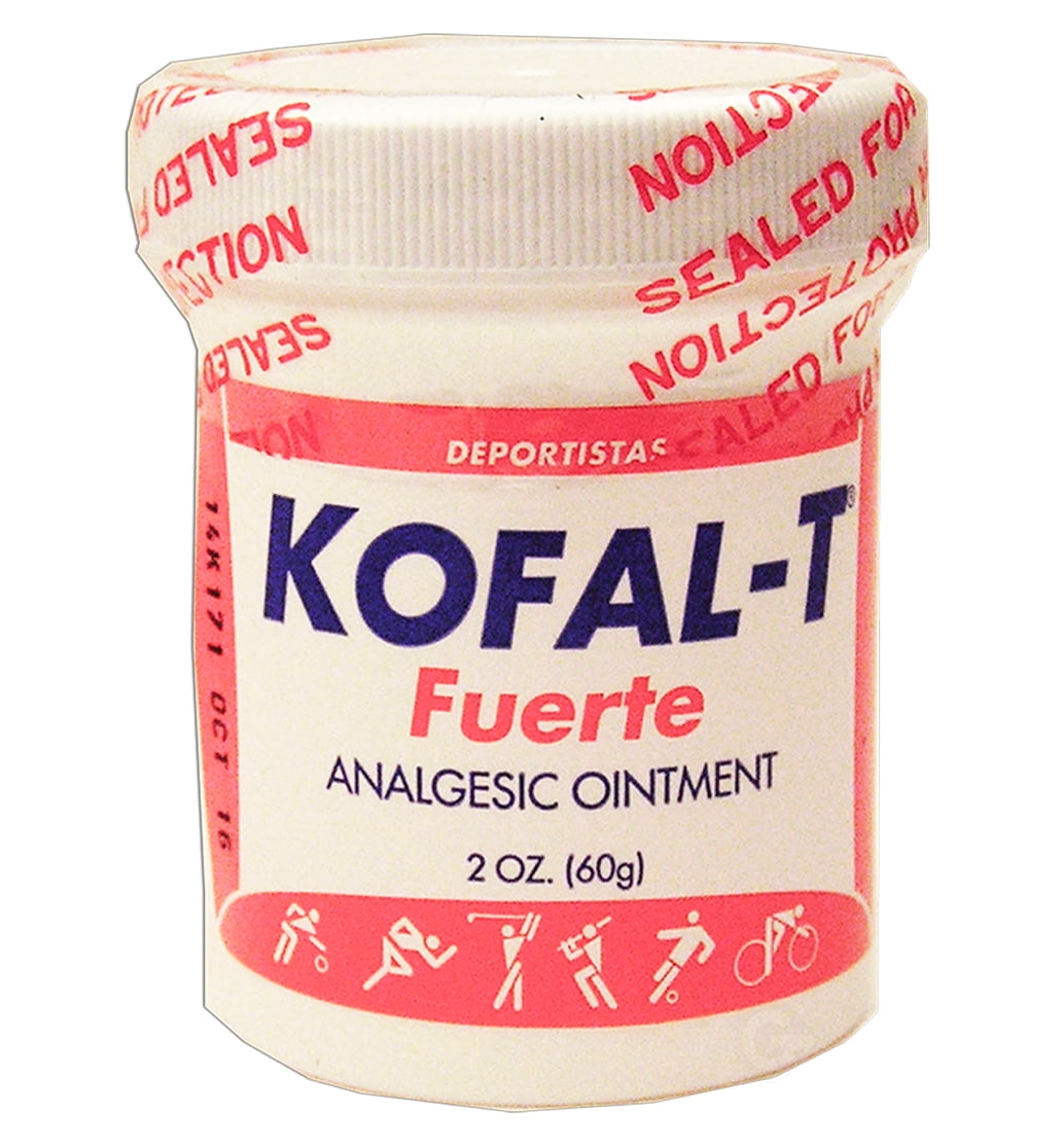 Kofal-T Fuerte Red Analgesic 2 oz - Analgesico Rojo
