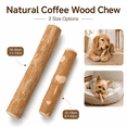 thumbnail image 1 of Kofibone Coffee Wood Dog Chew Toy, Natural Wooden Dog Chew Stick, Coffee Wood Chew for Small Medium Large Dogs, Durable Non-Toxic Dog Chewing Toy Alternative, 1 of 7